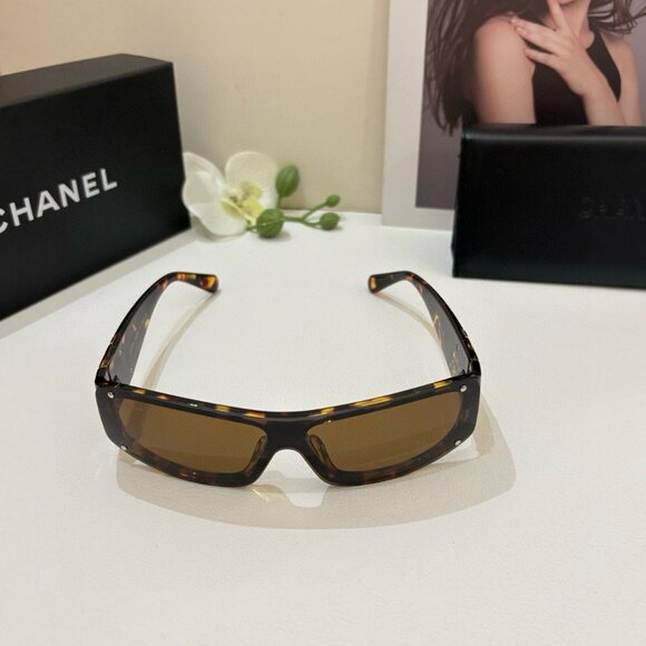 Chanel sunglasses square frame design versatile fashion style main image 7